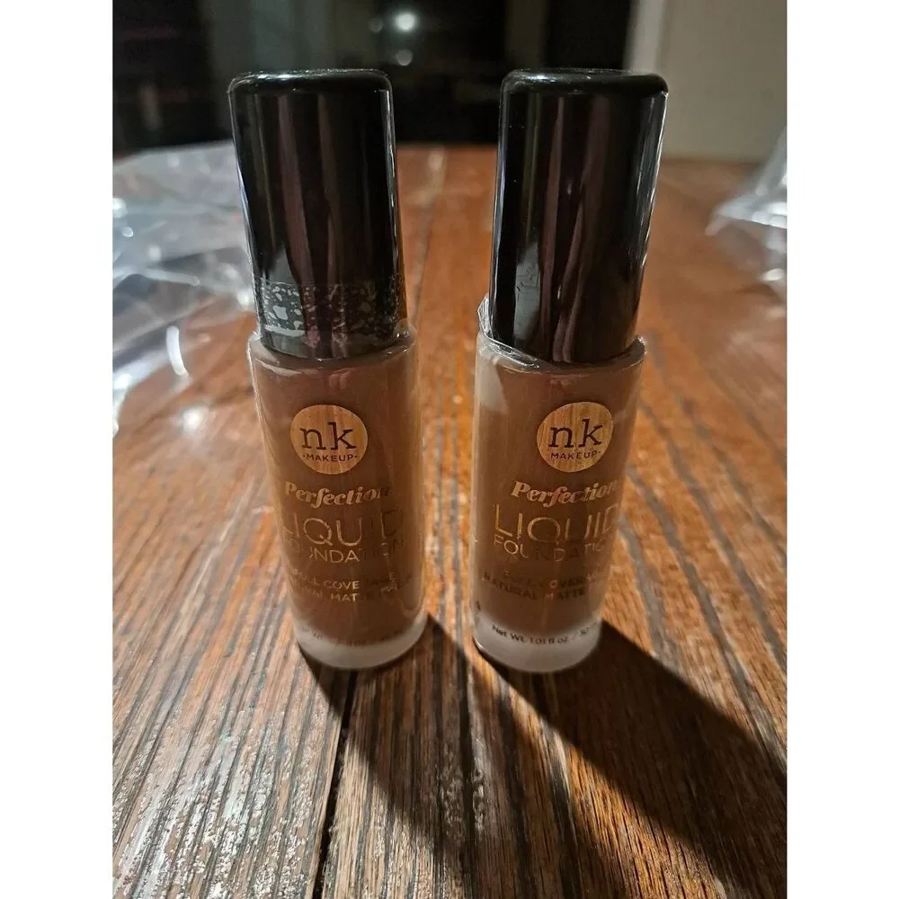 New Lot of 2 Sealed NK Makeup Perfection Liquid Foundation FFPF11 Toffee